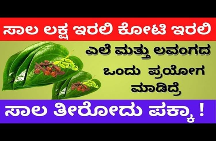 ಸಾಲ ಲಕ್ಷ ಇರಲಿ ಕೋಟಿ ಇರಲಿ ಎಲೆ ಲವಂಗ ಏಲಕ್ಕಿ ಪ್ರಯೋಗ ಮಾಡಿ, ತೀರೋದು ಗ್ಯಾರಂಟಿ 