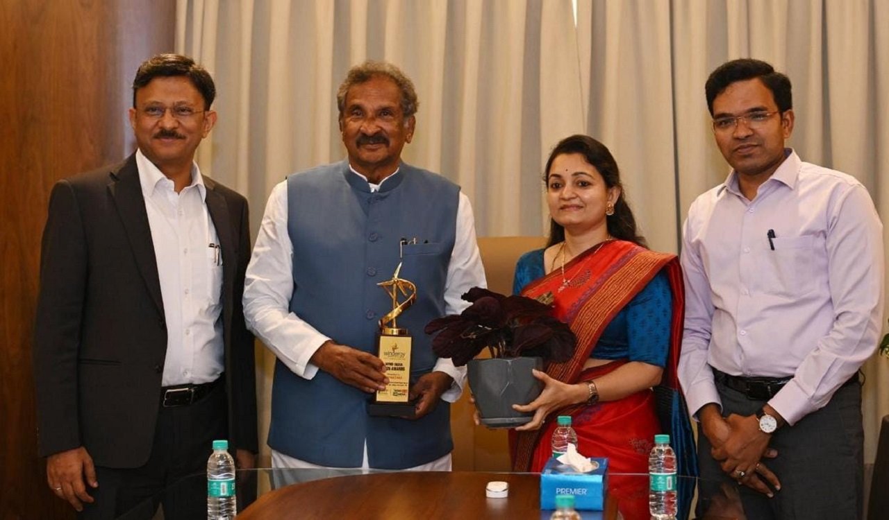 Karnataka No 1 in Wind Power Implementation National Level Award