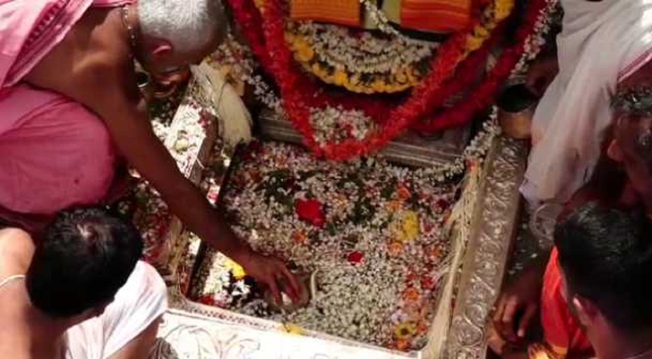 Sacred Teerthodbhava at Talacauvery in Kodagu The life-giving River Cauvery flows forth in abundance